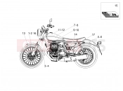 Decal - Motoguzzi V9 Roamer 850 ABS 2016