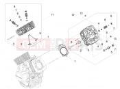 Cylinder head - valves - Motoguzzi V9 Roamer 850 ABS 2019