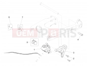 Rear brake caliper - Motoguzzi V9 Roamer 850 ABS 2019