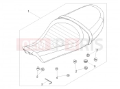 Saddle - Motoguzzi V9 Roamer 850 ABS 2019
