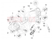 PIAGGIO MP3 125 ie 2008-2011 (EMEA) Selectors - Switches - Buttons