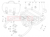 vespa GTS 300 4V ie ABS (USA) Rear luggage rack