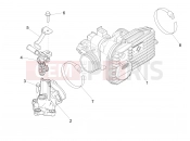 vespa GTS 300 4V ie ABS (USA) Throttle body - Injector - Induction joint