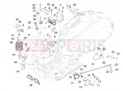vespa GTS 300 4V ie ABS (USA) Voltage Regulators - Electronic Control Units (ecu) - H.T. Coil