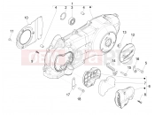 vespa GTS 300 4V ie ABS (USA) Crankcase cover - Crankcase cooling
