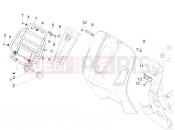 vespa GTS 300 4V ie ABS (USA) Front luggage rack