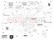 vespa GTS 300 4V ie ABS (USA) Plates - Emblems
