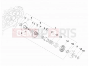 vespa GTS 300 4V ie Driven pulley