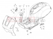 vespa GTS 300 4V ie Frame/bodywork