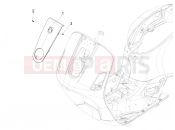 vespa GTS 300 4V ie Front shield