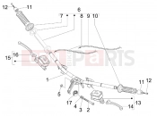 vespa GTS 300 4V ie Handlebars - Master cil.
