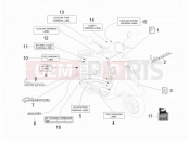 vespa GTS 300 4V ie Plates - Emblems