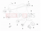 vespa GTS 300 4V ie Selectors - Switches - Buttons