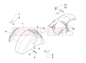 vespa GTS 300 4V ie Wheel huosing - Mudguard