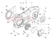 vespa GTV 300 / GTV 300 Touring 4V ie (USA) Crankcase cover - Crankcase cooling