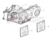 vespa GTV 300 / GTV 300 Touring 4V ie (USA) Engine, assembly