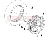 vespa GTV 300 / GTV 300 Touring 4V ie (USA) Front wheel
