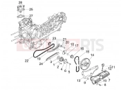 vespa GTV 300 / GTV 300 Touring 4V ie (USA) Oil pump