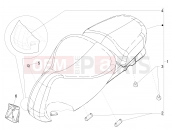 vespa GTV 300 / GTV 300 Touring 4V ie (USA) Saddle/seats