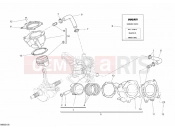 DUCATI Superbike 1098 S CYLINDER - PISTON » ENGINE CASE