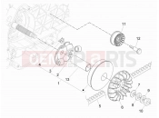 vespa GTS 300 Super ie Driving pulley