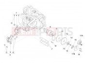 vespa GTS 300 Super ie Rocking levers support unit