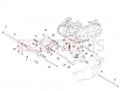 vespa GTS 300 Super ie Swinging arm