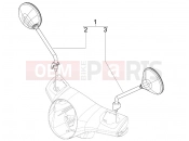 vespa GTS 300 Super ie Driving mirror/s