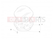 vespa GTS 300 Super Sport ie Meter combination - Cruscotto