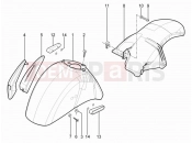 vespa GTS 300 Super Sport ie Wheel huosing - Mudguard
