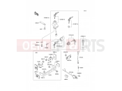 Ignition Switch - Kawasaki KLE500 (KLE500-A2) 1992