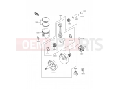 Crankshaft/Piston(s) - Kawasaki KDX200 (KDX200-E6) 1994