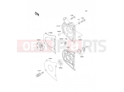 Water Pump - Kawasaki GPZ500S (EX500-E3) 1996