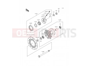 KAWASAKI KMX125 (KMX125-A11) Front Hub