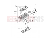 KAWASAKI NINJA ZX-9R (ZX900-D1) Cylinder Head