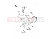 KAWASAKI NINJA ZX-9R (ZX900-D1) Crankshaft