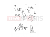 KAWASAKI NINJA ZX-9R (ZX900-D1) Starter Motor