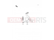 KAWASAKI NINJA ZX-9R (ZX900-D1) Brake Pedal