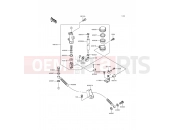 KAWASAKI NINJA ZX-9R (ZX900-D1) Rear Master Cylinder