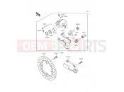 KAWASAKI NINJA ZX-9R (ZX900-D1) Rear Brake