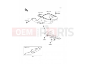 KAWASAKI NINJA ZX-9R (ZX900-D1) Side Covers/Chain Cover