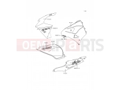 KAWASAKI NINJA ZX-9R (ZX900-D1) Decals(Black)