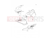 KAWASAKI NINJA ZX-9R (ZX900-D1) Decals(Green)