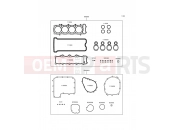 KAWASAKI NINJA ZX-9R (ZX900-D1) Gasket Kit