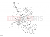 DUCATI Monster 695 HORIZONTAL CYLINDER HEAD » VALVE DRIVE