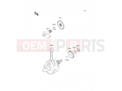 KAWASAKI D-TRACKER (KLX250-J2) Crankshaft