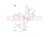 KAWASAKI D-TRACKER (KLX250-J2) Rear Master Cylinder