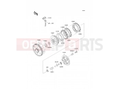 KAWASAKI KMX125 (KMX125-B10) Clutch