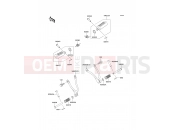 KAWASAKI KMX125 (KMX125-B10) Footrests