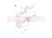 KAWASAKI KMX125 (KMX125-B10) Front Hub